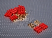 Connecteurs Wire Bullet 3,5mm pour brushless (5 paires/sac)