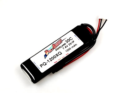 PQ-1200XQ Batterie Accus LIPO Polyquest 2S1P