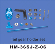 HM-36SJ-Z-06 Tail gear holder set