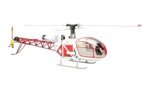 Content LAMA- ECO 7 Helicopters fuselage with pre-assembled module with GigaTronic V2 FM 40 MHz, Powerboard E7- 3 servos- Transmitter FM 40 MHz- Simulation software Ikarus Eco 7 Lama (IK6072024)